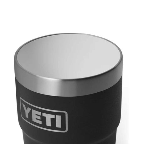YETI Rambler 8 OZ (237ml) Stackable Cup With DuraSip™ Ceramic Lining - Black