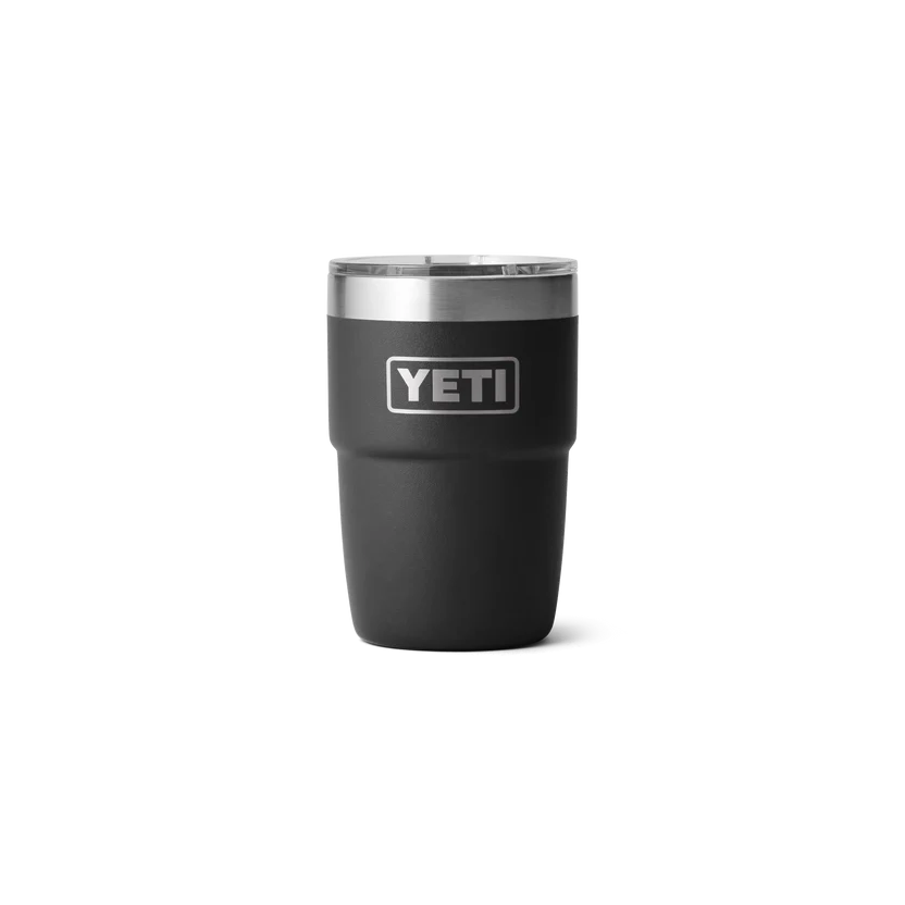 YETI Rambler 8 OZ (237ml) Stackable Cup With Magslider Lid - Black YETI