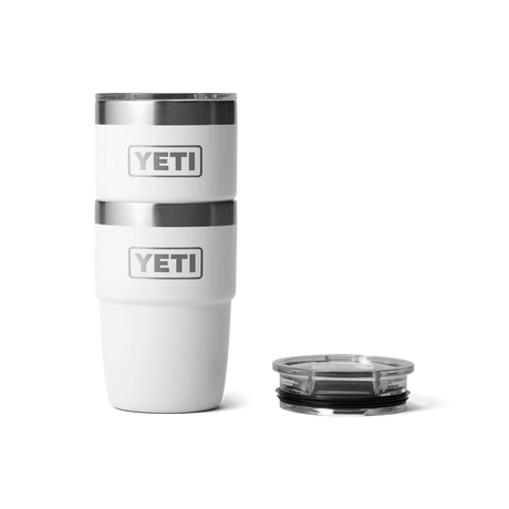 YETI Rambler 8 OZ (237ml) Stackable Cup With DuraSip™ Ceramic Lining - White