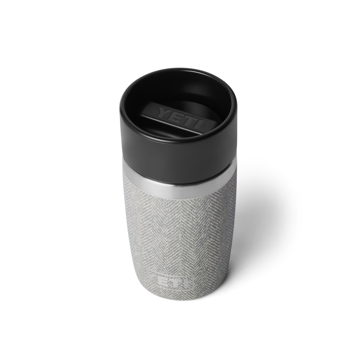 YETI Rambler 8 OZ Travel Bottle Riverhead Green three-quarter view