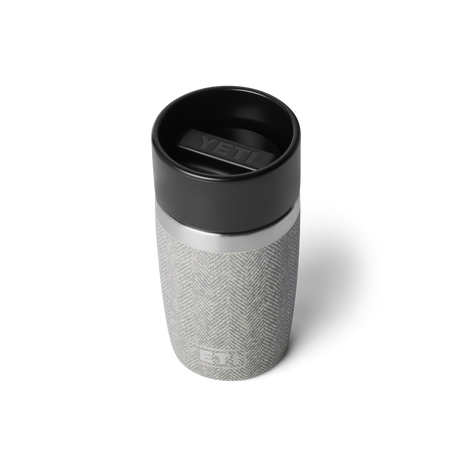 YETI Rambler 8 OZ Travel Bottle Riverhead Green three-quarter view