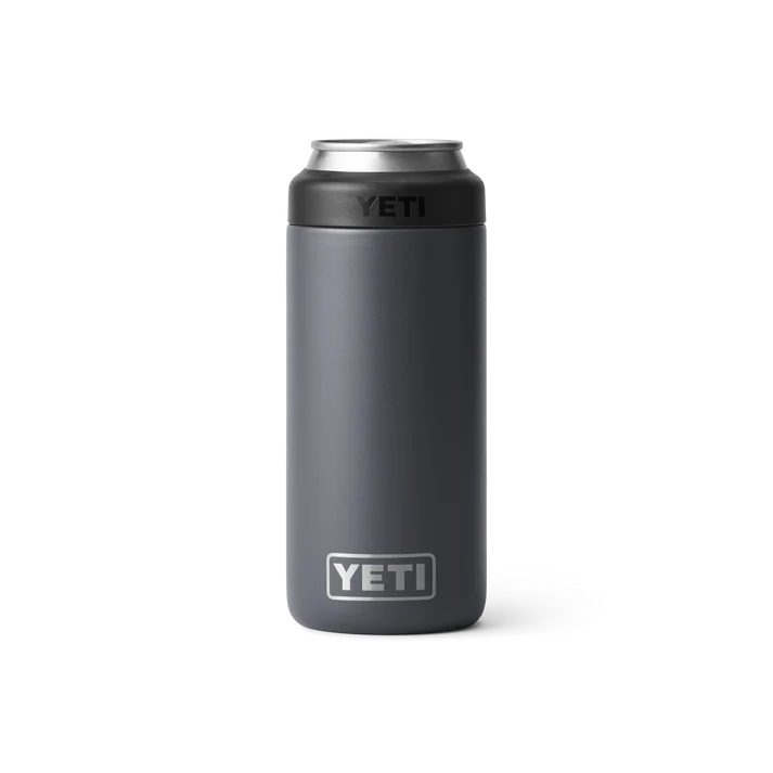 YETI Rambler Colster 250ml Slim Can Insulator - Charcoal