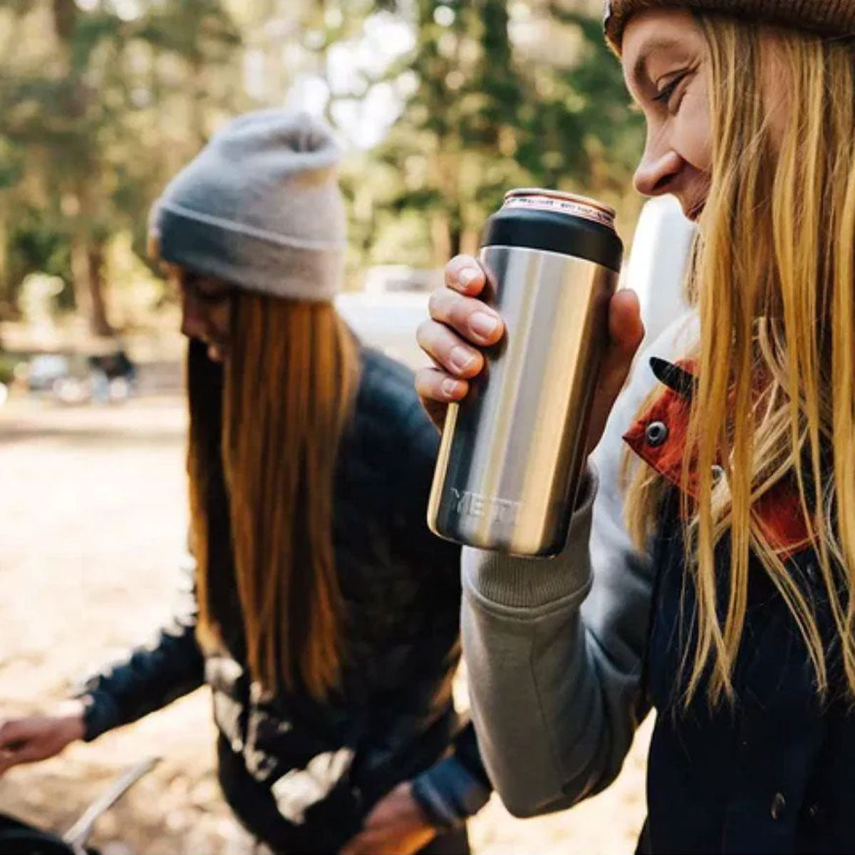 YETI Rambler Colster 250ml Slim Can Insulator - Stainless Steel