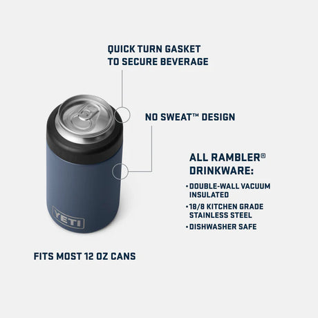 YETI Rambler Colster 330ml Can Insulator - Features