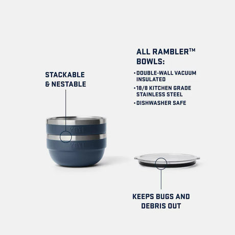 YETI Rambler Insulated Bowls - Navy