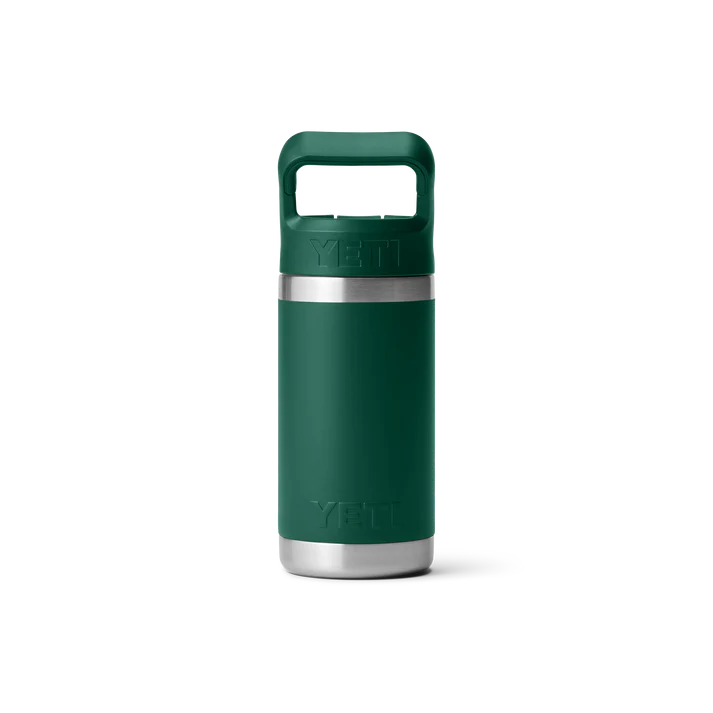 YETI Rambler JR 12 OZ (354ml) Kids Bottle With Straw Cap - Black Forest Green