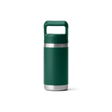 YETI Rambler JR 12 OZ (354ml) Kids Bottle With Straw Cap - Black Forest Green
