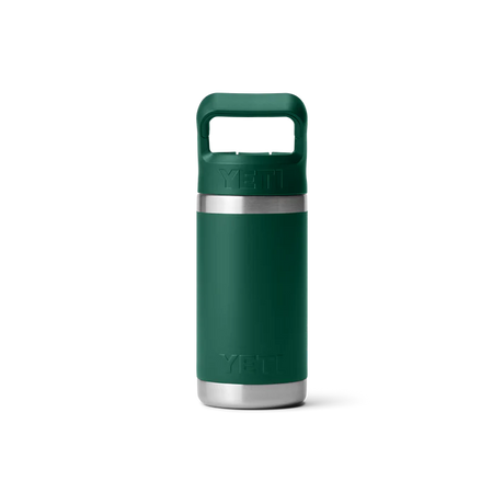 YETI Rambler JR 12 OZ (354ml) Kids Bottle With Straw Cap - Black Forest Green