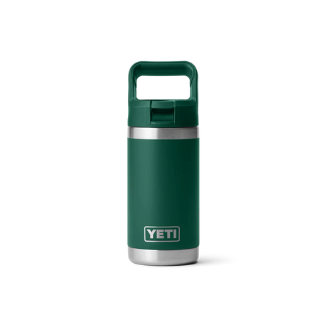 YETI Rambler JR 12 OZ (354ml) Kids Bottle With Straw Cap - Black Forest Green