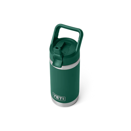 YETI Rambler JR 12 OZ (354ml) Kids Bottle With Straw Cap - Black Forest Green