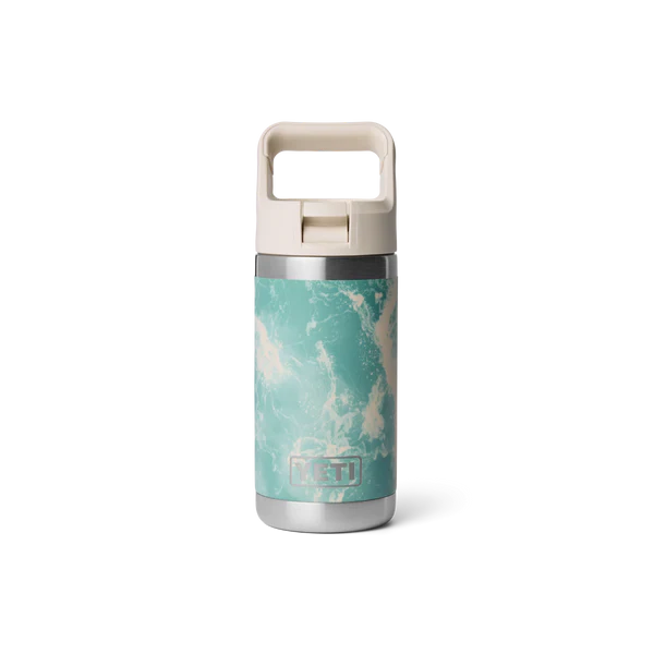 YETI Rambler JR 12 OZ (354ml) Kids Bottle With Straw Cap - Sea View