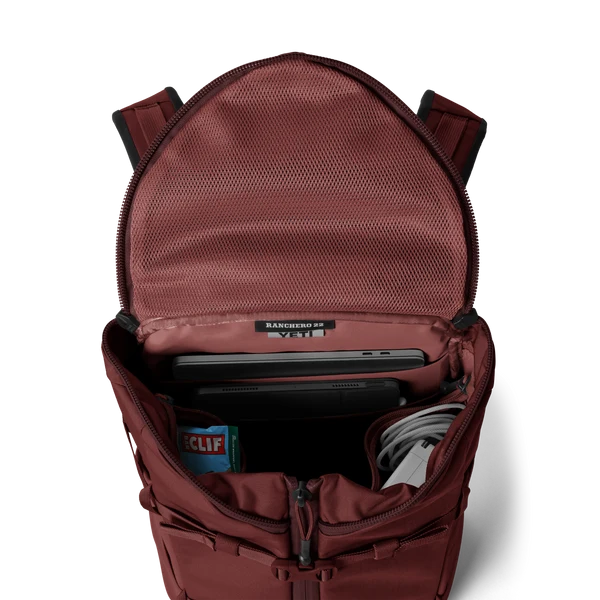YETI Ranchero Backpack 22L - Stag Dark Red