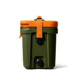 YETI Roadie 15 Cooler Box - Olive / King Crab