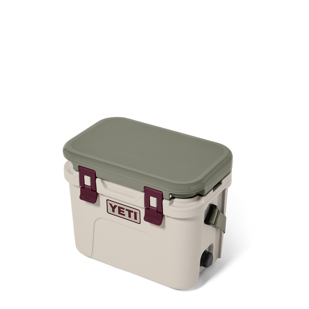 YETI Roadie 15 Cooler Box Cape Taupe and Pampa three-quarter view