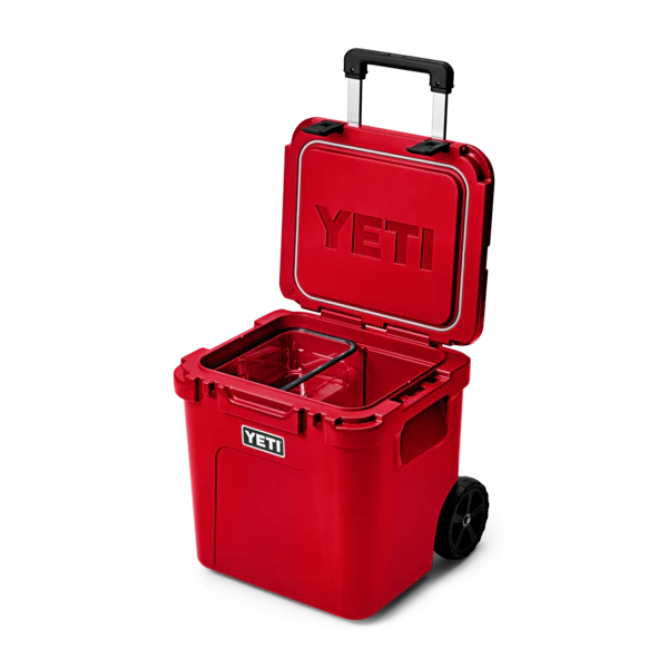YETI Roadie 48 Wheeled Cooler Box - Rescue Red