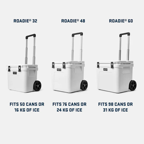 YETI Roadie 60 Wheeled Cooler Box - Rescue Red