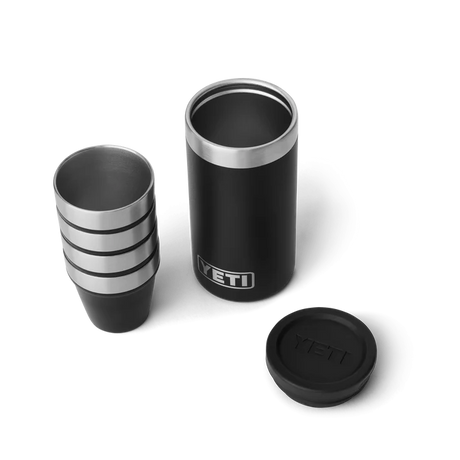 YETI Shot Glasses With Carrying Case - Black