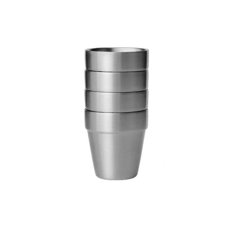YETI Shot Glasses With Carrying Case - Stainless Steel