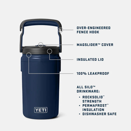 YETI Silo 40 Oz (1.18L) Jug With Straw Cap - White