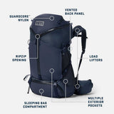 YETI Skala 50L Hiking Backpack - Mens - Ridgeline