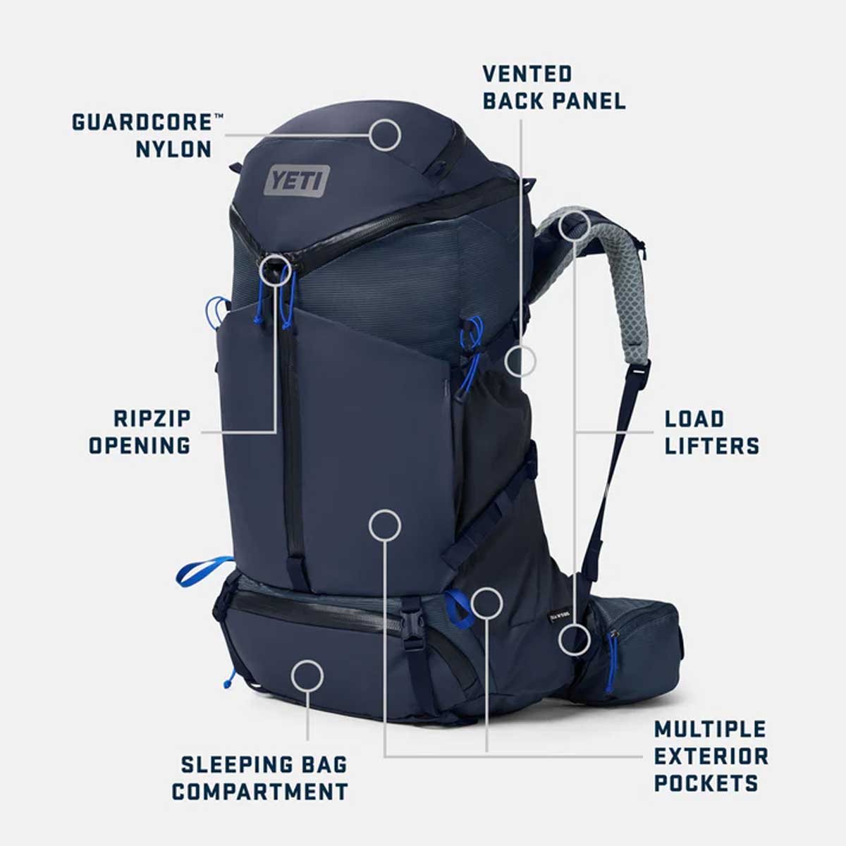 YETI Skala 50L Hiking Backpack - Womens - Ridgeline