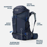 YETI Skala 50L Hiking Backpack - Womens - Ridgeline