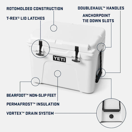 YETI Tundra 35 Heavy Duty Cooler Box - Charcoal YETI