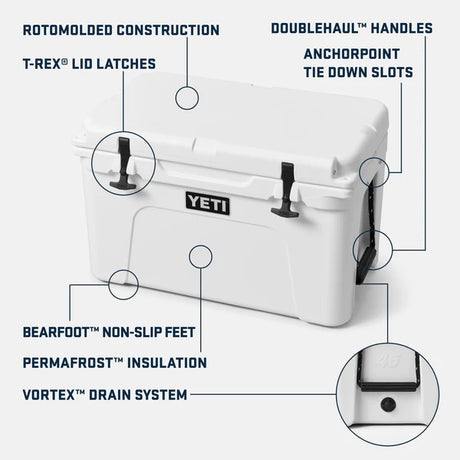 YETI Tundra 45 Heavy Duty Cooler Box - King Crab