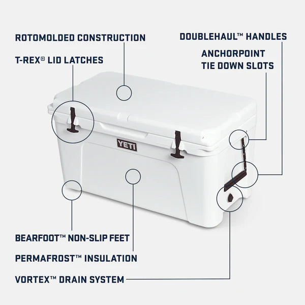 YETI Tundra 75 Heavy Duty Cooler Box - Tan