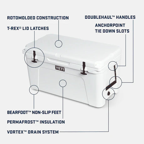 YETI Tundra 75 Heavy Duty Cooler Box - Tan