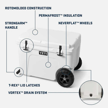 YETI Tundra Haul Heavy Duty Wheeled Cooler Box – Key Lime