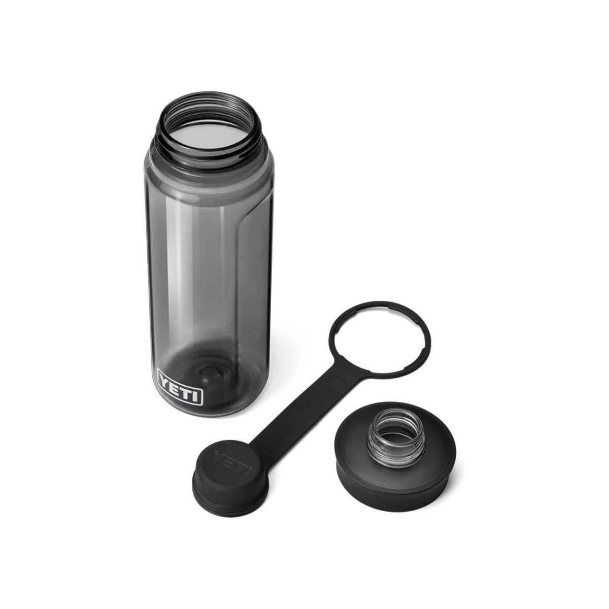 YETI Yonder 25 OZ (750ml) Water Bottle with Tether Cap - Charcoal