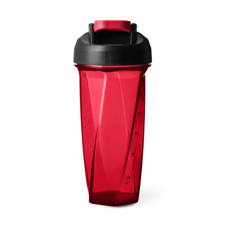YETI Yonder 27 OZ (737ml) Shaker Bottle With Helimix® Technology - Rescue Red