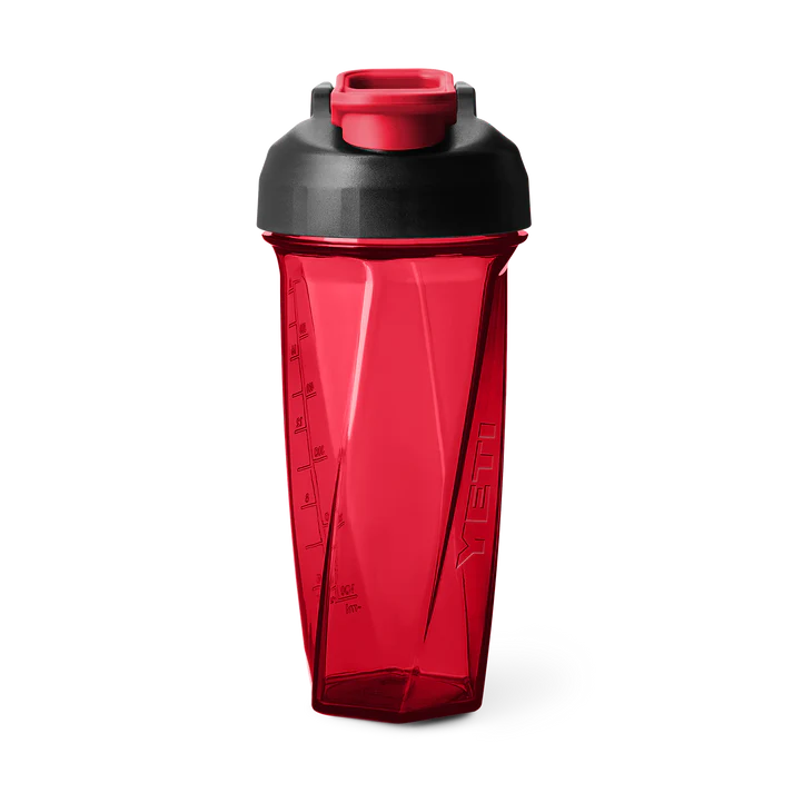 YETI Yonder 27 OZ (737ml) Shaker Bottle With Helimix® Technology - Rescue Red