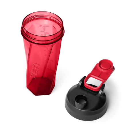 YETI Yonder 27 OZ (737ml) Shaker Bottle With Helimix® Technology - Rescue Red