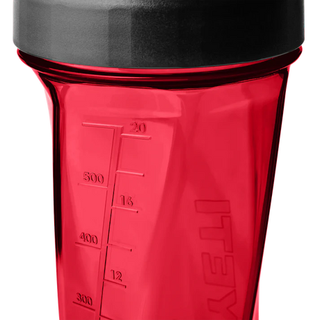 YETI Yonder 27 OZ (737ml) Shaker Bottle With Helimix® Technology - Rescue Red