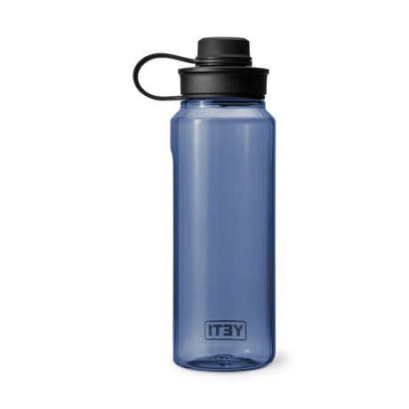 YETI Yonder 35 OZ (1 Litre) Water Bottle with Tether Cap - Navy