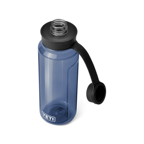YETI Yonder 35 OZ (1 Litre) Water Bottle with Tether Cap - Navy
