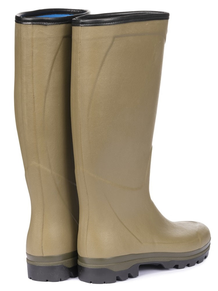 LE CHAMEAU Country Cross Boots - Mens Neoprene - Iconic Green