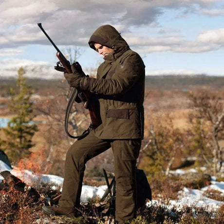 10% OFF - HARKILA Visent Jacket - Mens Gore-Tex - Hunting Green Harkila