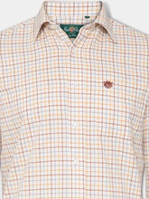 Load image into Gallery viewer, ALAN PAINE Ilkley Mens Country Check Shooting Shirt - Brown
