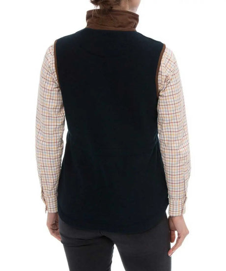 ALAN PAINE - Ladies Aylsham Fleece Gilet - Dark Navy