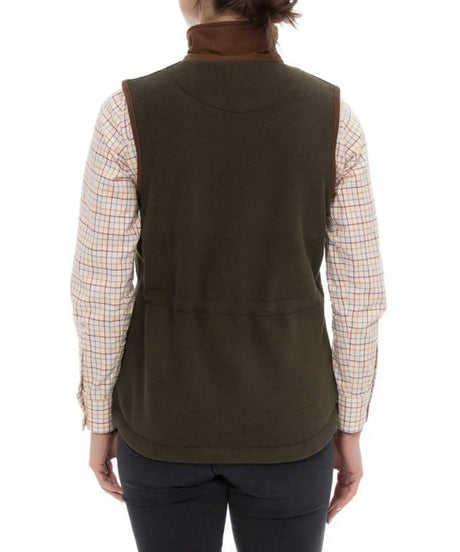 ALAN PAINE - Ladies Aylsham Fleece Gilet - Green