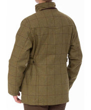 Load image into Gallery viewer, ALAN PAINE - Ladies Rutland Tweed Waterproof Shooting Coat - Lichen
