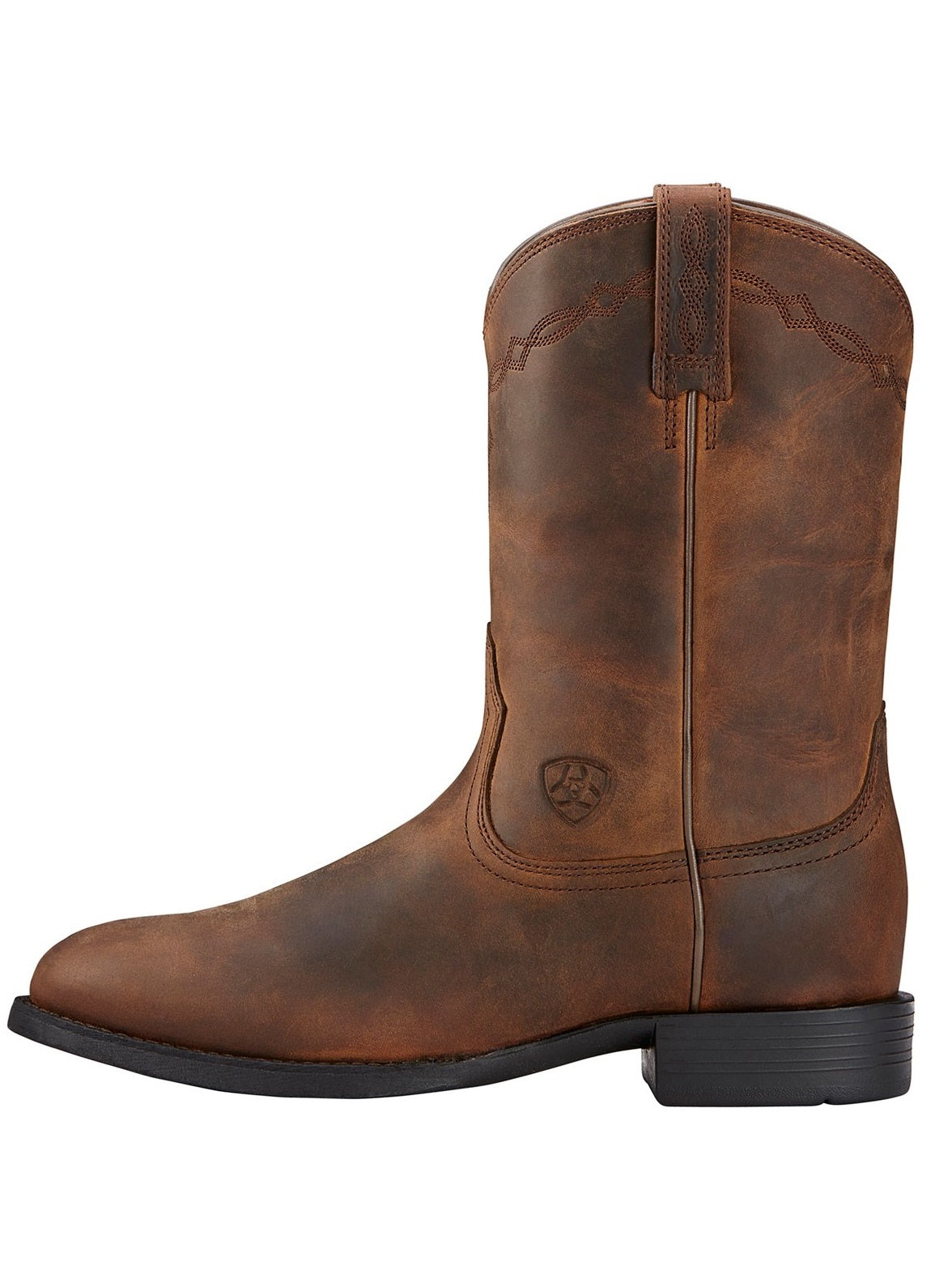 ARIAT Heritage Roper Boots - Womens Western - Distressed Brown