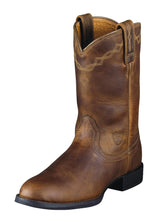 Load image into Gallery viewer, ARIAT Boots - Womens Heritage Roper Western Cowgirl - Distressed Brown
