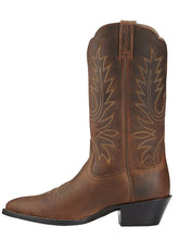 Load image into Gallery viewer, ARIAT Heritage Western R Toe Boots - Womens Cowgirl - Distressed Brown
