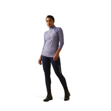 Load image into Gallery viewer, ARIAT Breathe 1/4 Zip Baselayer - Womens - Dusky Granite
