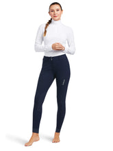 Load image into Gallery viewer, 50% OFF - ARIAT Tri Factor Grip Knee Patch Breeches - Womens -  Navy - Size: 34 Regular &amp; Long
