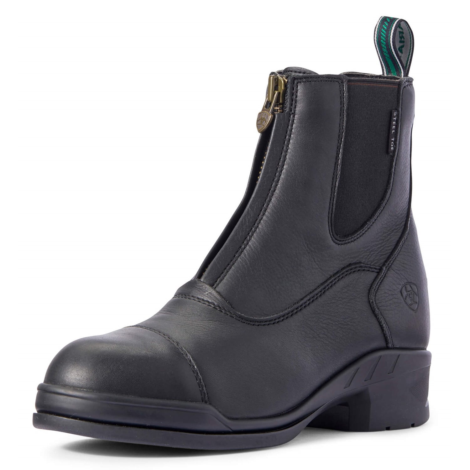 ARIAT Heritage IV Steel Toe Zip Paddock Boots - Womens - Black Ariat